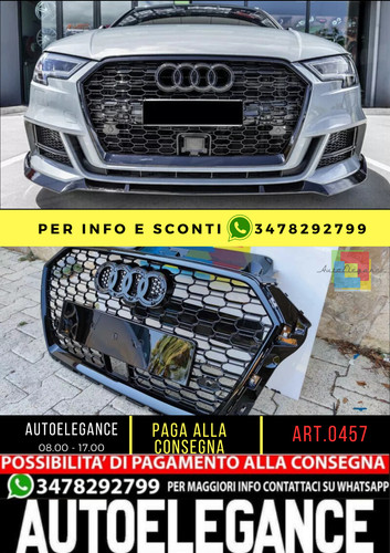 0457 griglia anteriore audi - griglia,