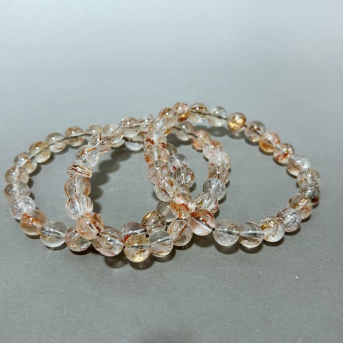 Bracciale 3pz cristallo quarzo - bracciale,