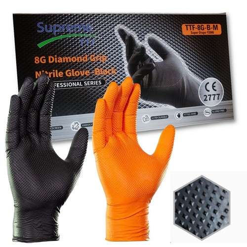 Guanti nitrile impugnatura - in,