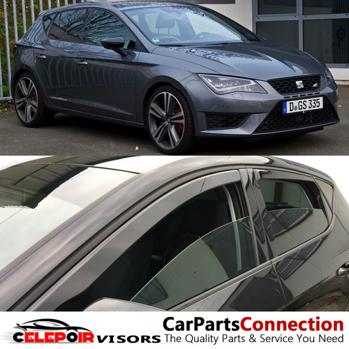 Per seat leon - mk3, deflettori