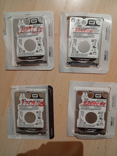 Black 500gb hdd sata - hdd, 2,5"