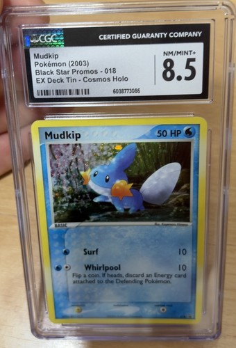Mudkip cosmos holo 018 2004 - mudkip,
