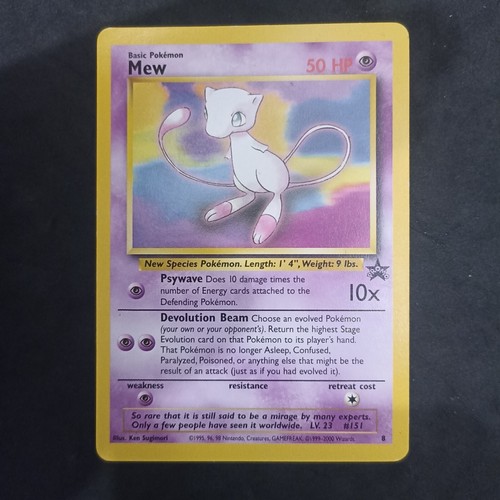 Mew black star promo wotc - #8,